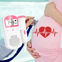 detector fetal doppler ultrasound baby heartbeat detector home women pregnant doppler fetal heart rate monitor doppler monitor