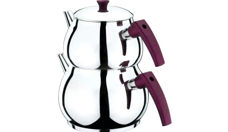 

Mediterranean Globe Medium Bakelite Handle Teapot THE HEAD OF DELICIOUS TEA