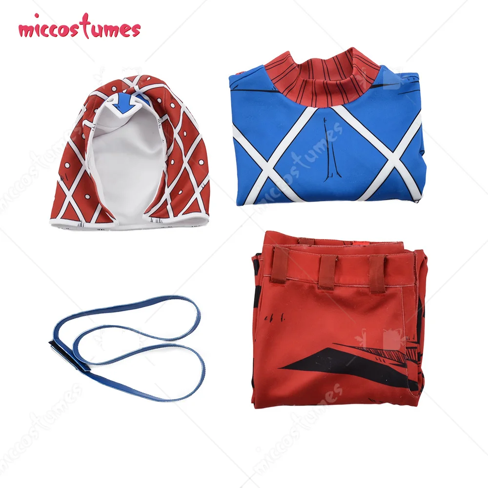 family halloween costumes Golden Wind Guido Mista Cosplay Costume for Women halloween costumes Women's Costumes