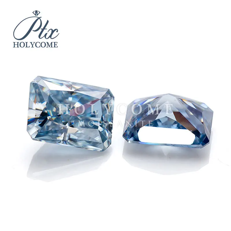 4х6 стеклянная рамка для нарядное ярко-голубой сияющей EX бриллиантовой огранки VVS1