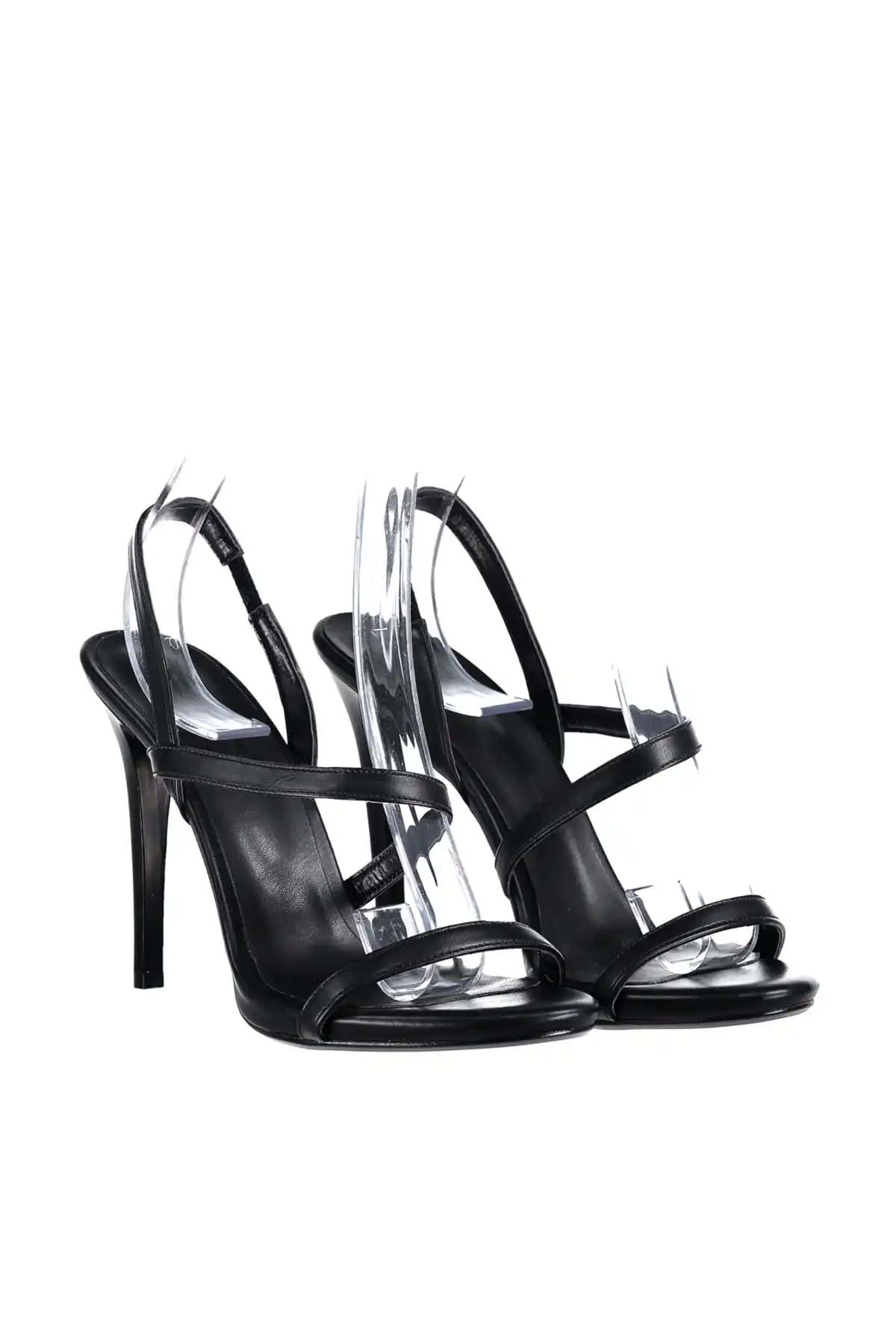 Трендовые черные женские туфли на высоком каблуке TAKSS19AZ0076|Женские туфли| |