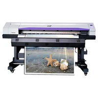 1440 DPI digital printer solvent 1.8m 3,2m vinyl a3 printer  eco solvent printer and cutter