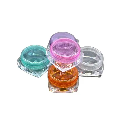 Пластиковый флакон 10 г банка для сыворотки глаз образец крема теней дизайна