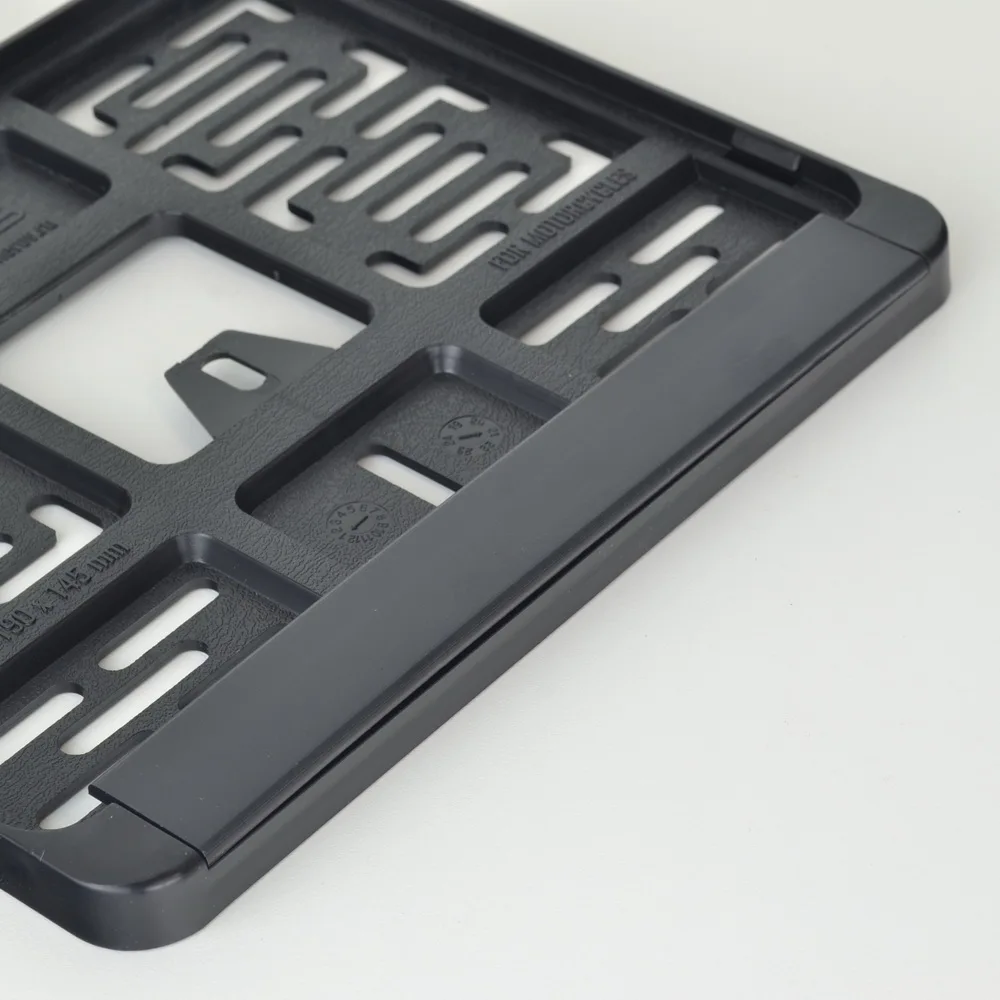 MCL МОТО РАМКА Черная для новых мото номеров 190х145 мм. Держатель номерного знака.