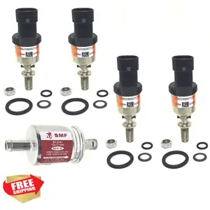 8mm Lovato Oliven Messing 5er Set Autogas Kompression Fittings Rohr LPG CNG 8mm Lovato Oliven Messing 5er Set Autogas Kompression Fittings Rohr LPG CNG