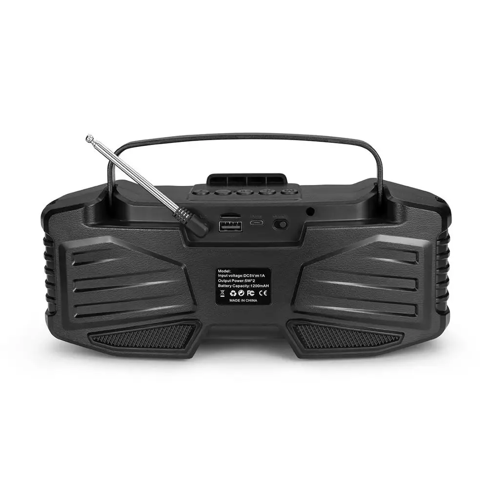 Портативные bluetooth колонки уличная Беспроводная стерео басовая колонка сабвуфер