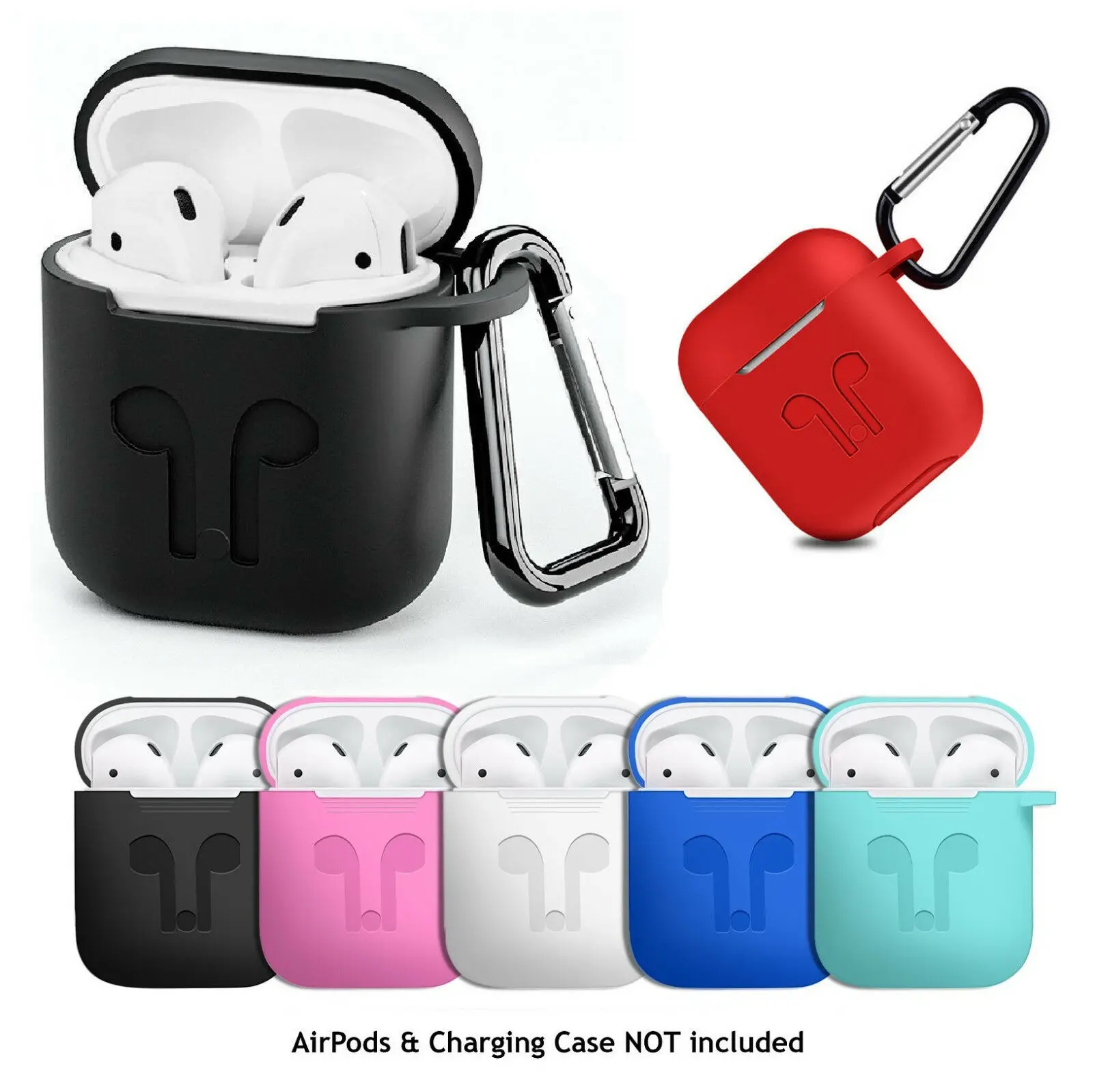 Прямая поставка Мини Мягкий силиконовый чехол для Airpods Противоударный наушников