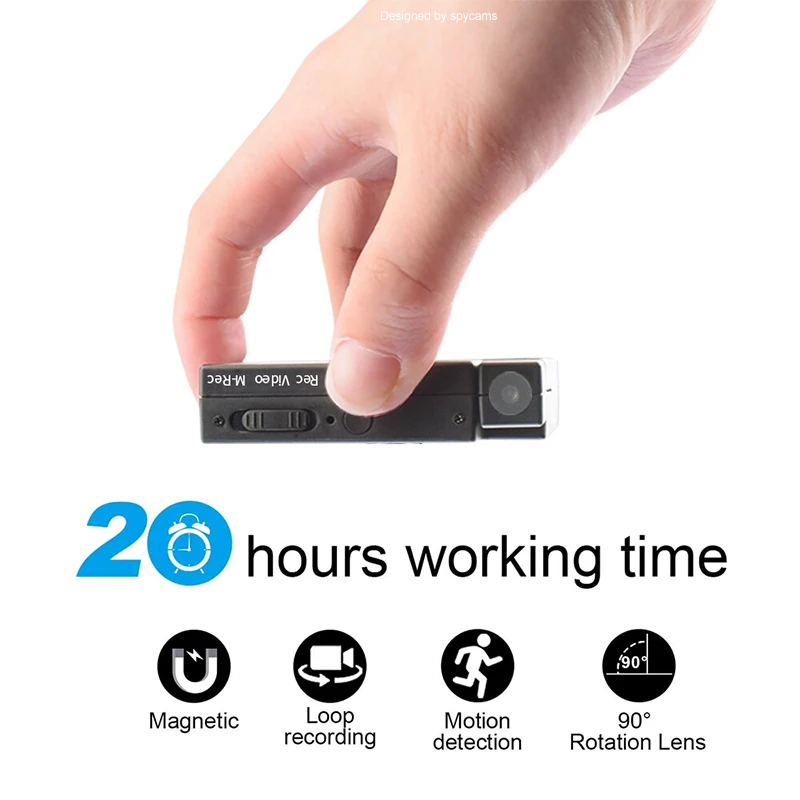 

20 Hours Video Recording Mini Camera sport DV Video and Audio Recorder Mini Camcorder support Motion Detection hidden TF card