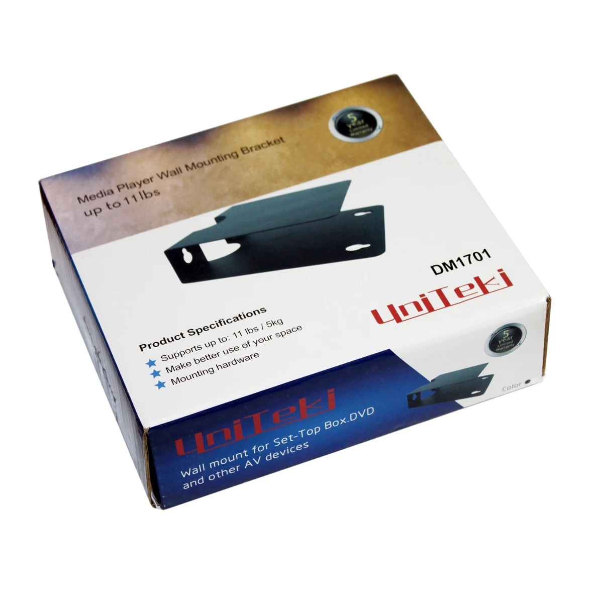 Полка для DVD проигрывателя тюнера приставки ресивера Uniteki DM1701 | Дом и сад