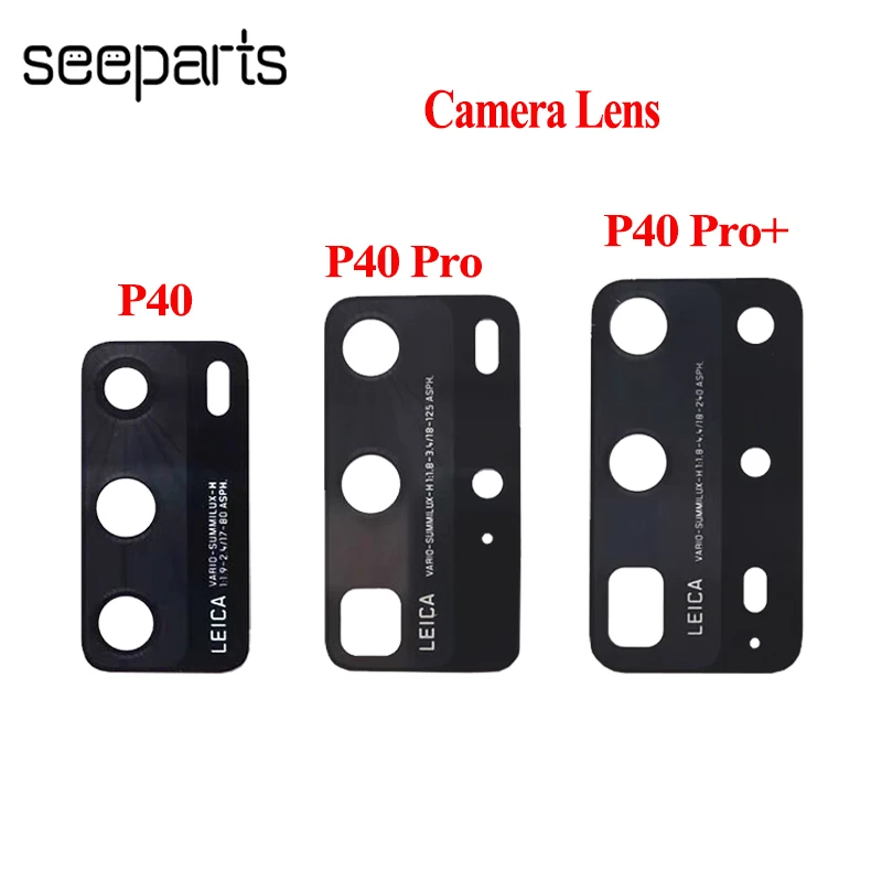 

For Huawei P40 Pro Rear Camera Lens Back Main Camera Glass Cover For Huawei P40 Pro+ Camera Lens Replacement Parts