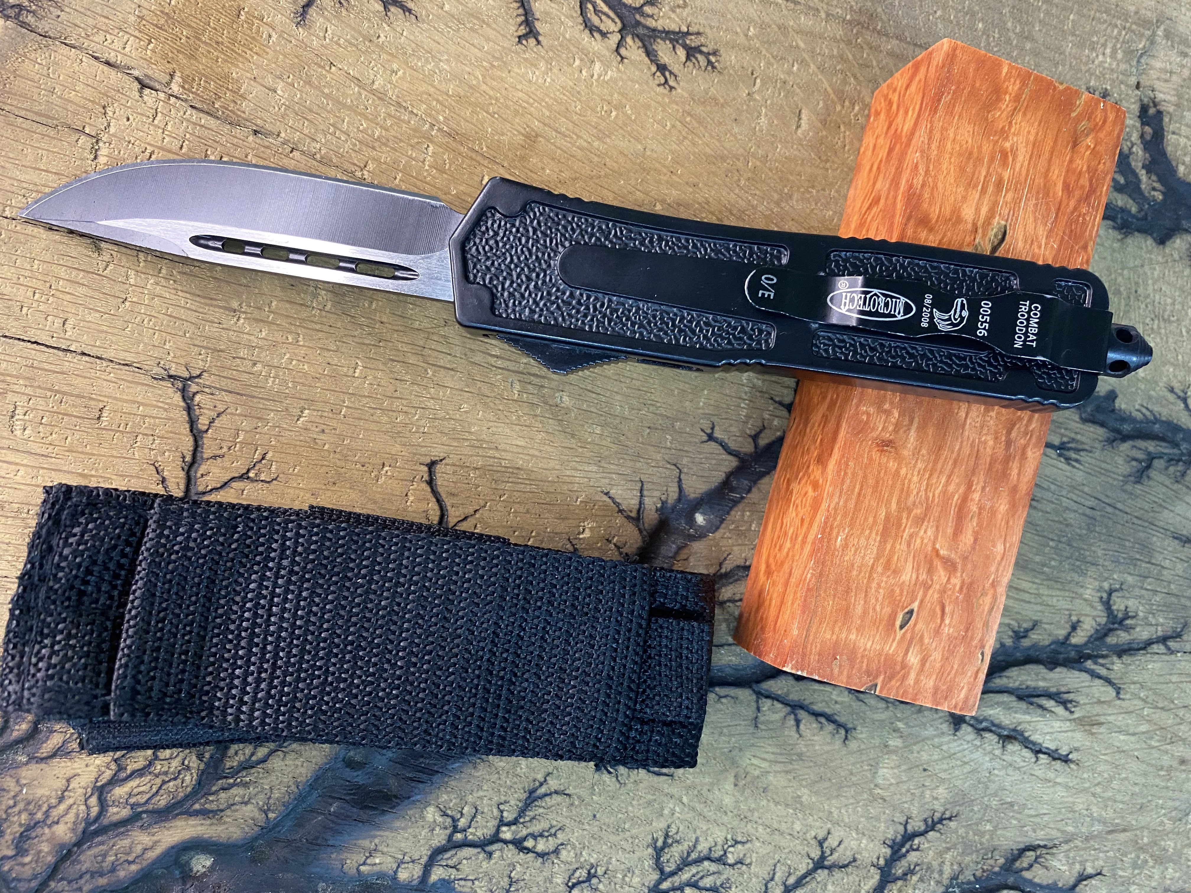 Нож автоматический выкидной microtech волк|Ножи| |