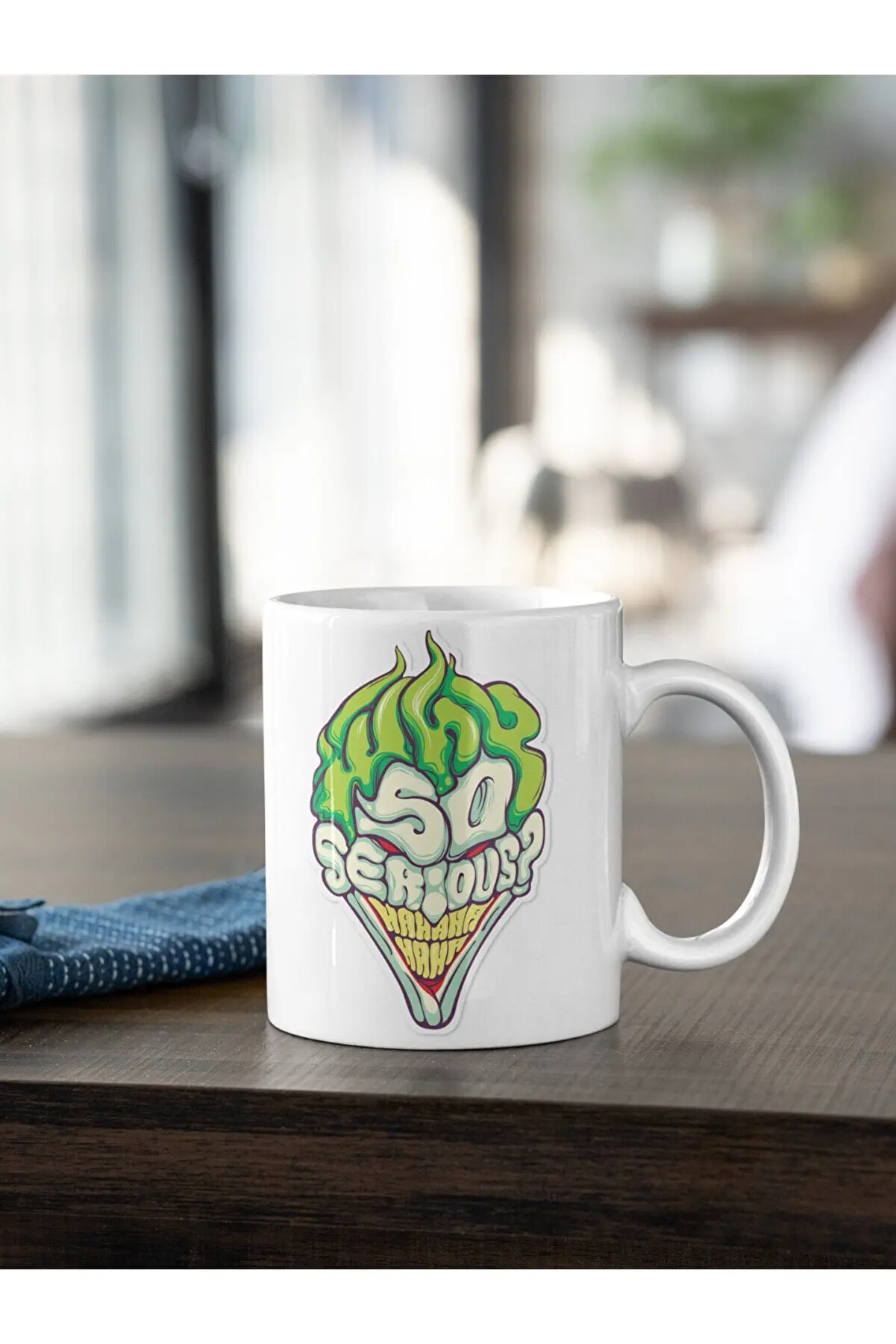 Дизайнерская чашка серии Бэтмен Джокер керамическая новая кружка Забавный