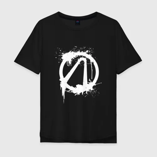 Мужская футболка хлопок Oversize BORDERLANDS |