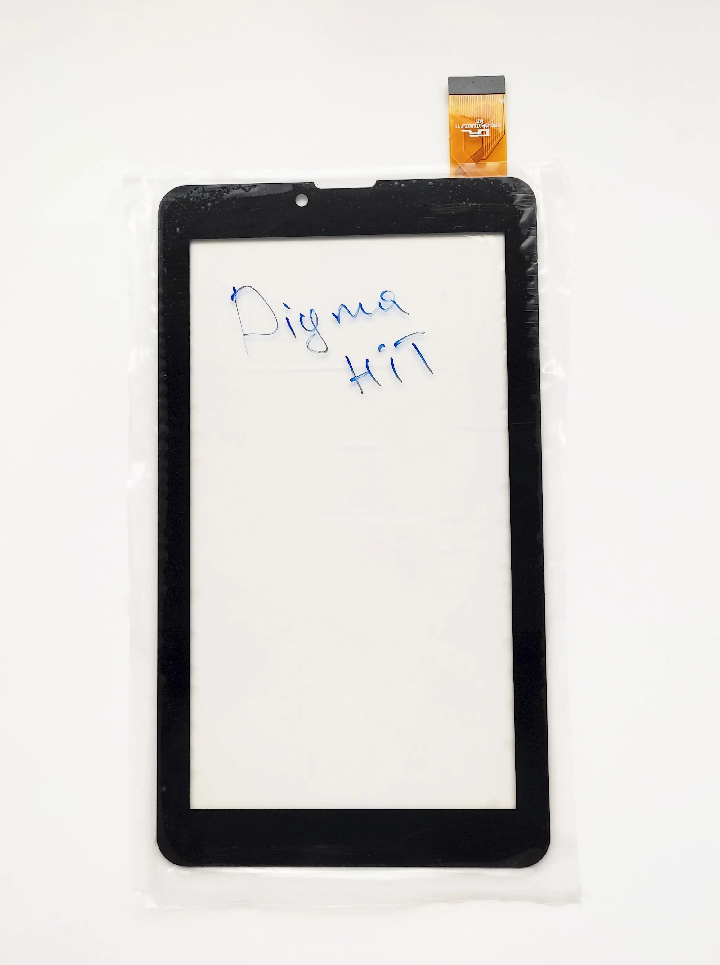 Тачскрин (сенсорный экран) панель для Digma Hit (HT7071MG) Не 3G версия!!!! Края округлые