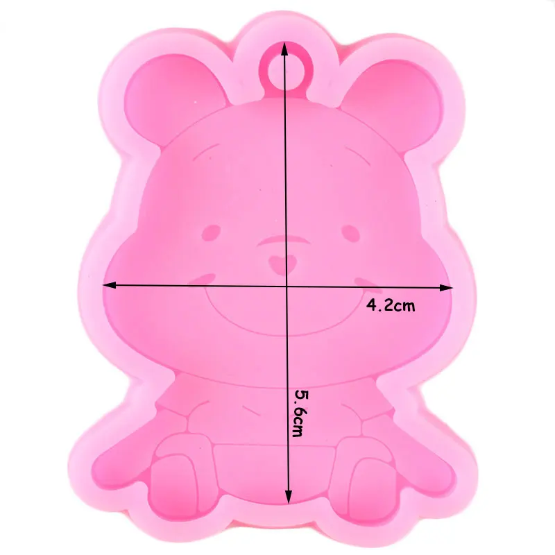 Формы для ключей из эпоксидной смолы в виде медведя и пуха | Дом сад