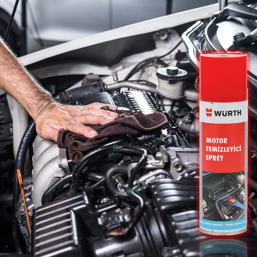 500ml WURTH Fast Engine Cleaning Spray Workshop Tooling Garage High Pressure Cleaner Machine Automotive Eu Warehouse automotive tools ns injector kit