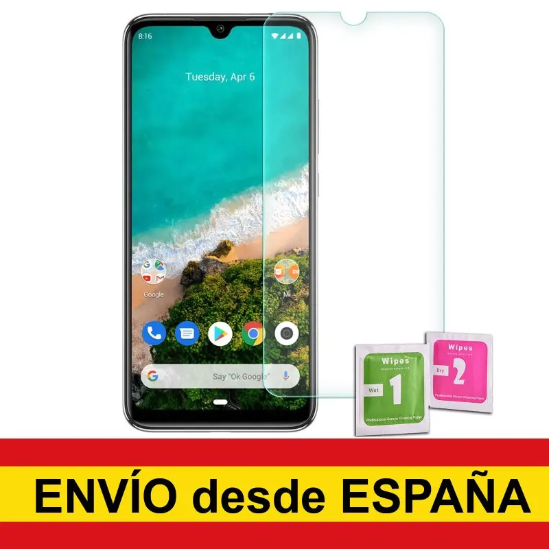 Закаленное стекло для защиты экрана XIAOMI MI A3 / CC9E Премиум-Качества 9H 0 33 мм |
