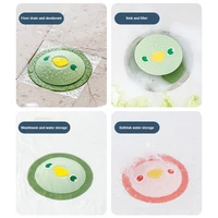 bathroom strainer silicone sink drainer hair catcher shower bathtub floor strainer home bathroom accessories 3 colors available