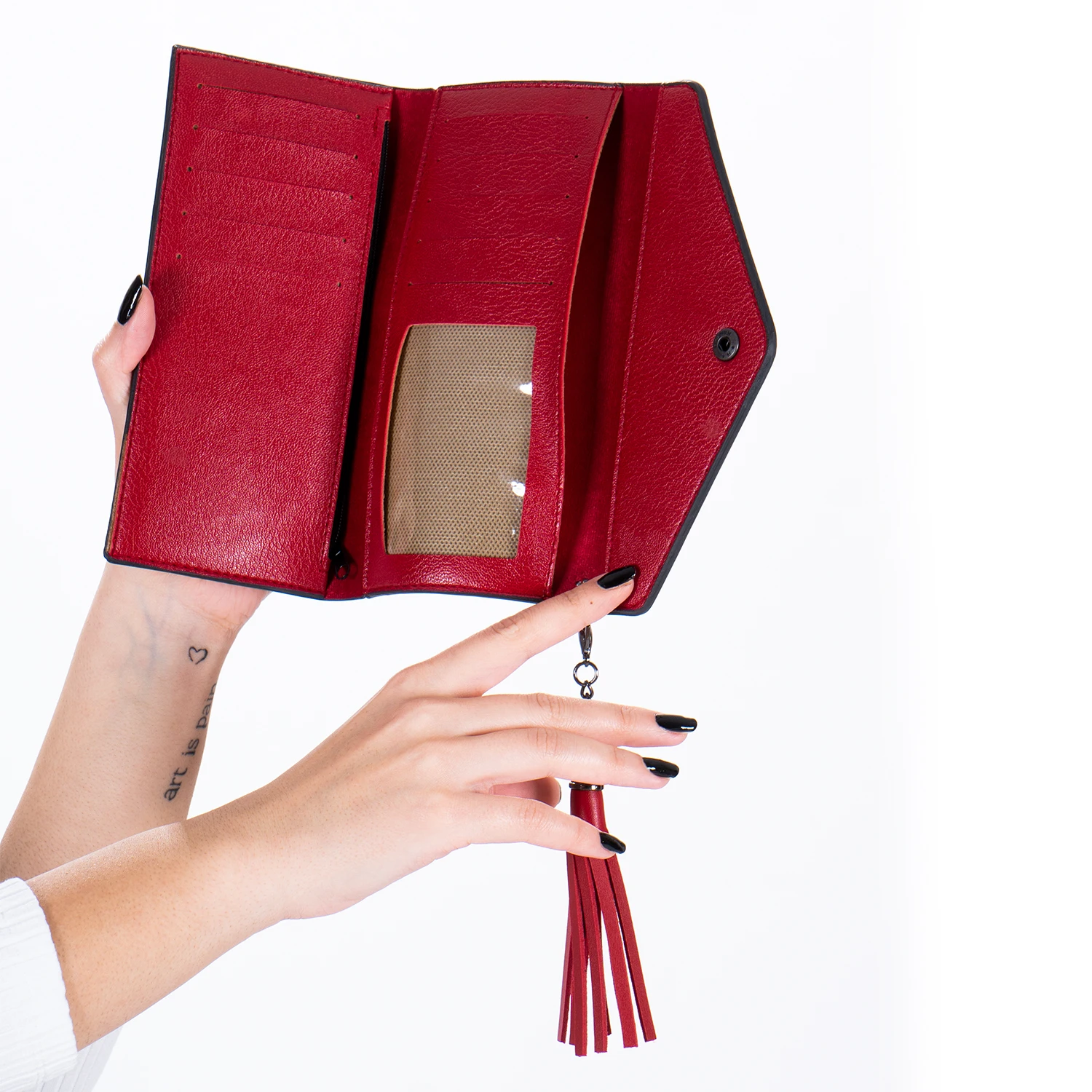 esila wallet turkish made stylish showcase quality flawless phone holder thin design fashion style