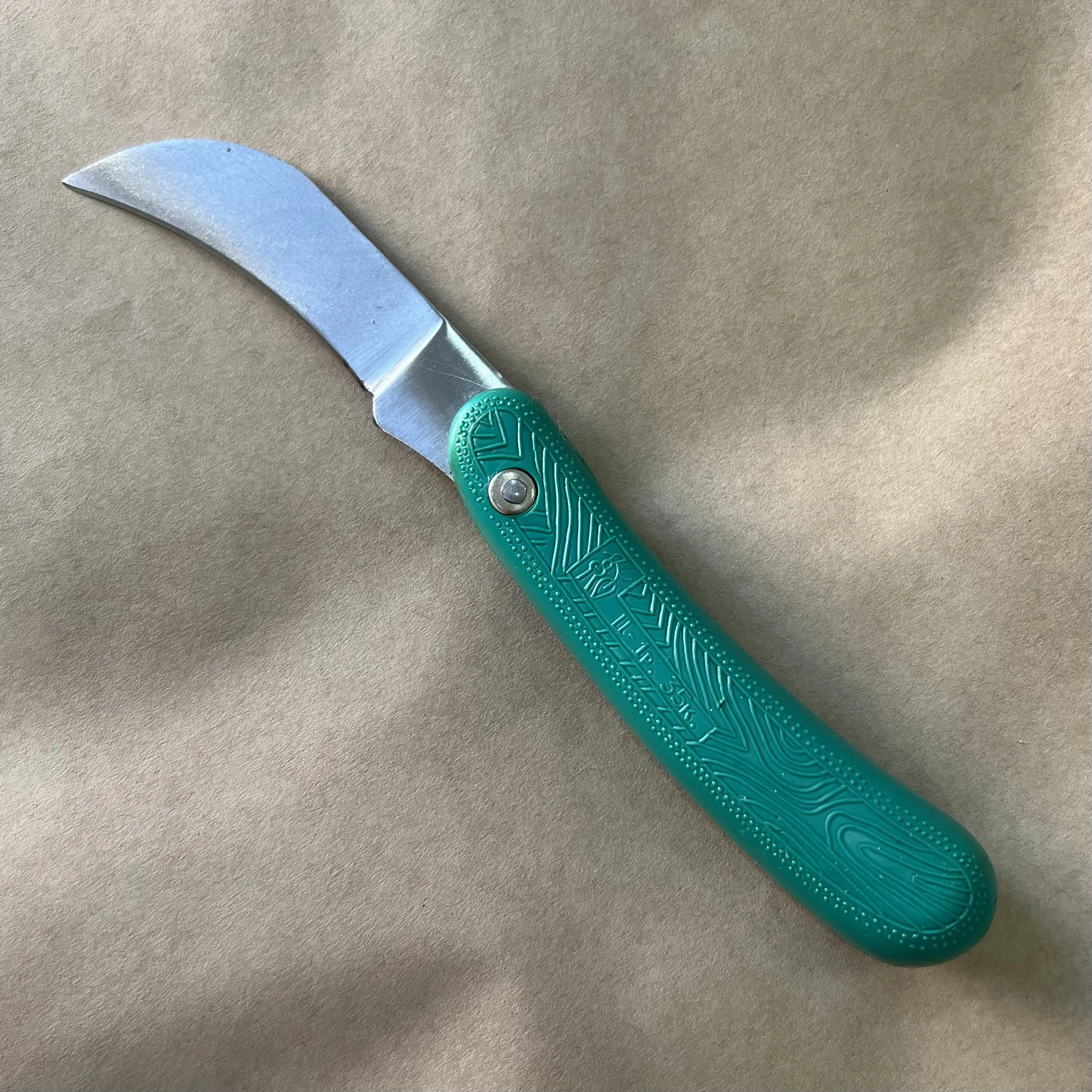 Knife pocket pen Folding Garden hiking fishing steel produced USSR quality |