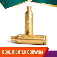 xhunter laser bore sighter 300 wsm rifle hunting shooting cartridge red dot brass boresighter