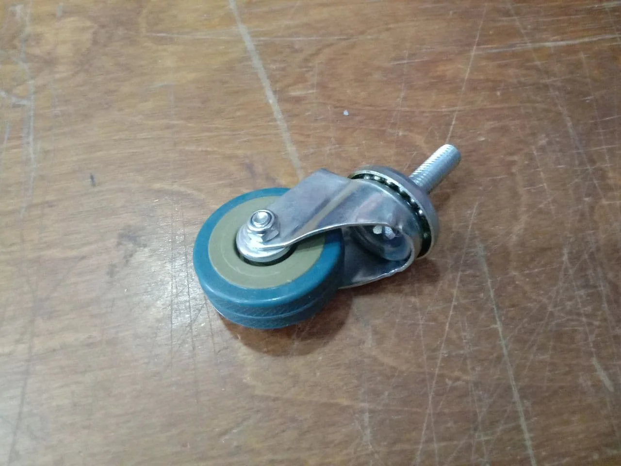 4 шт. Колёса поворотное 50мм. Колёсная опора поворотная болтовое крепление М10 50 мм