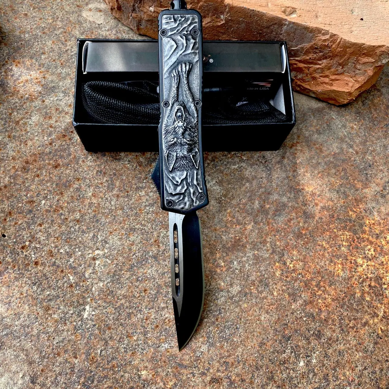 Knife Wolf automatic frontline MicroTech | Инструменты