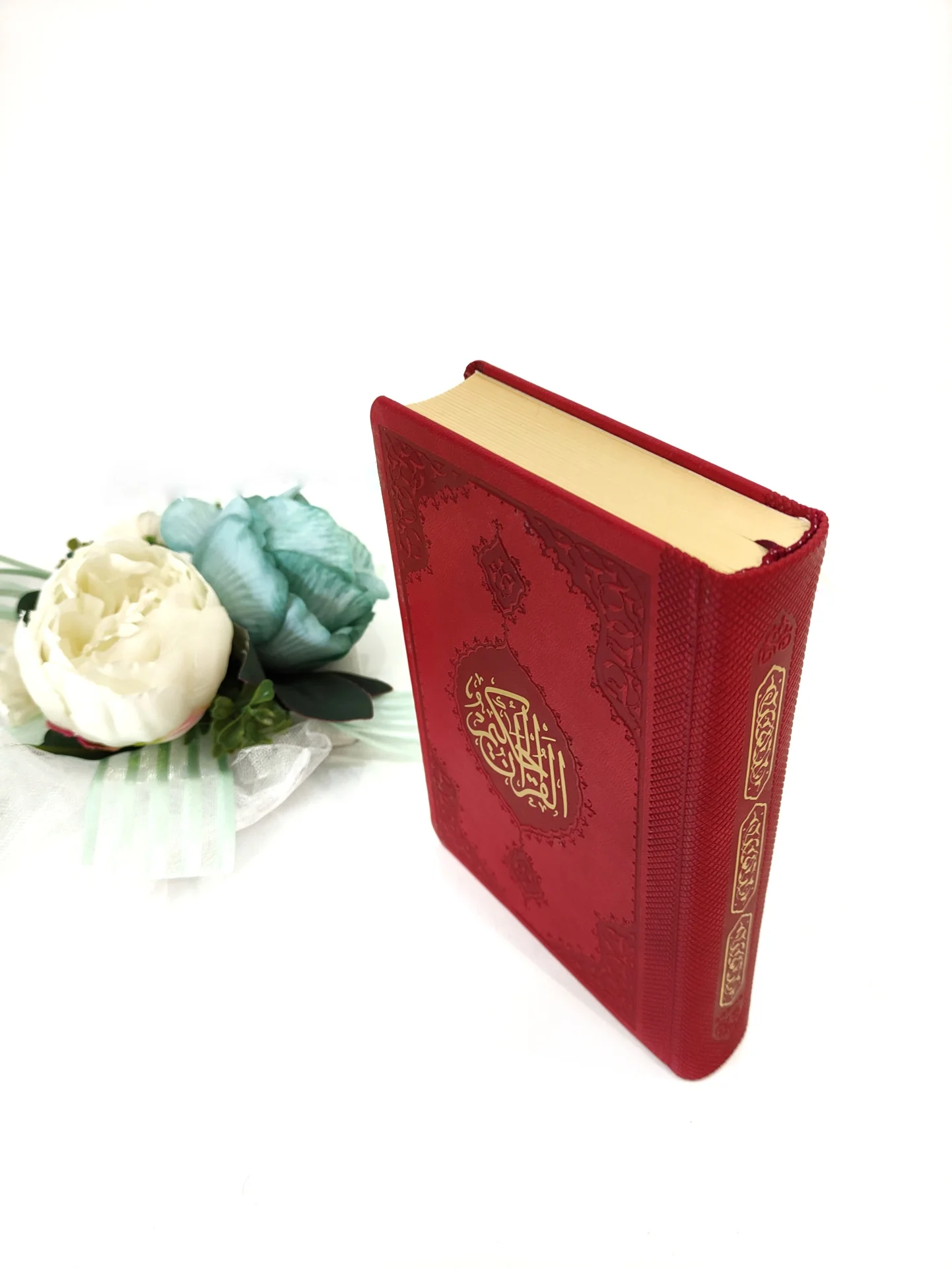 The Holy Quran Kaaba Pattern Muslim gift Islamic Amin Eid Mubarak 16.5x13 cm and 24 5x17cm Computer Written Kuran Kerim | Канцтовары для