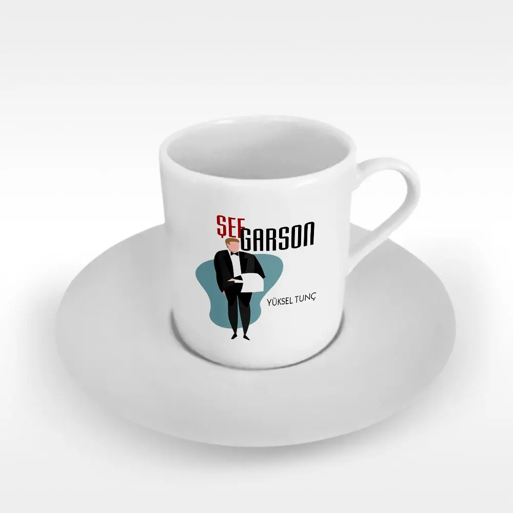 

Personalized Professional Chef Waiter Turkish coffee Cup