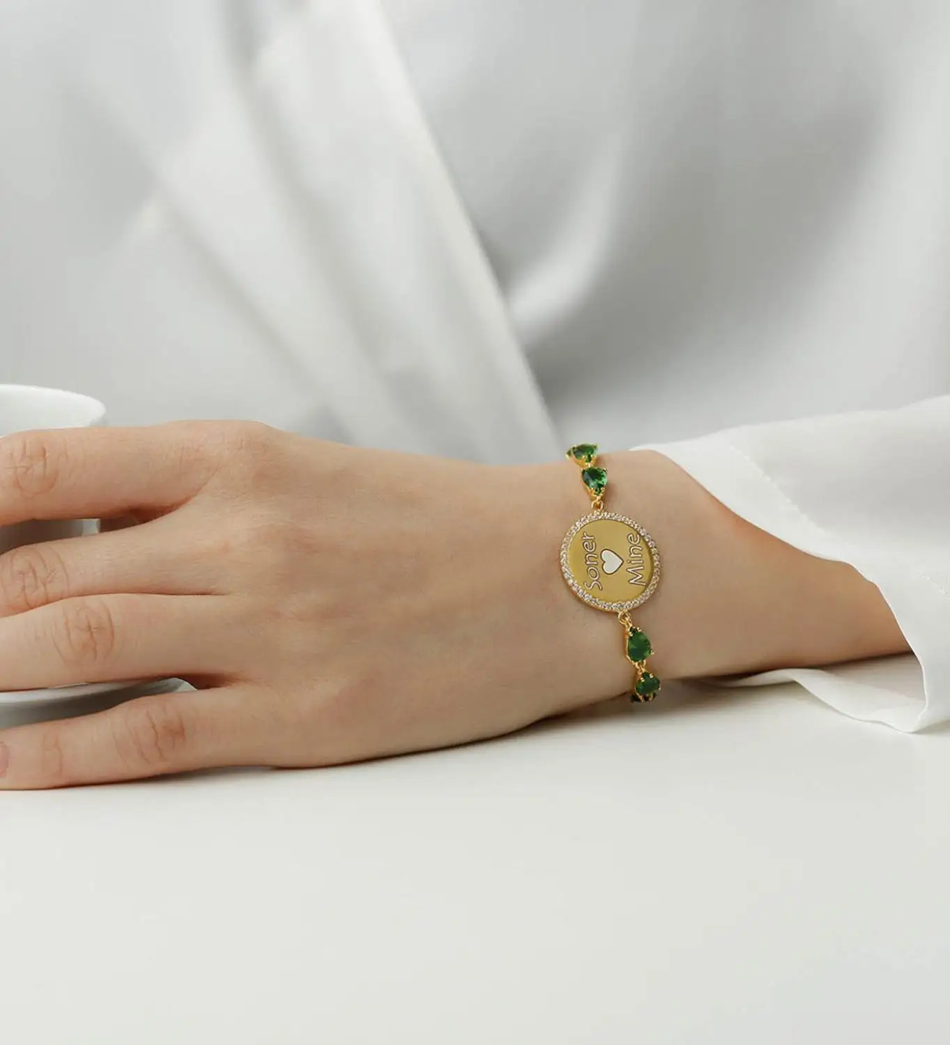 

Personalized Customized love bracelet bracelet stone