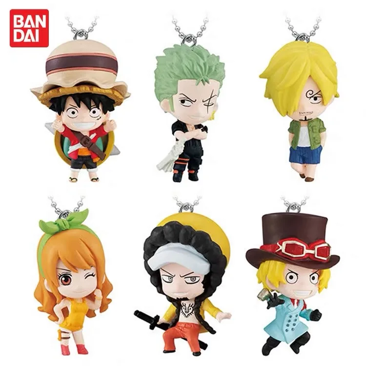 В наличии Bandai Одна деталь дикое Gashapon фигурка Луффи Зоро закон Tonytony Чоппер и изображением героев манги нами ПВХ фигурка игрушки Figurals куклы