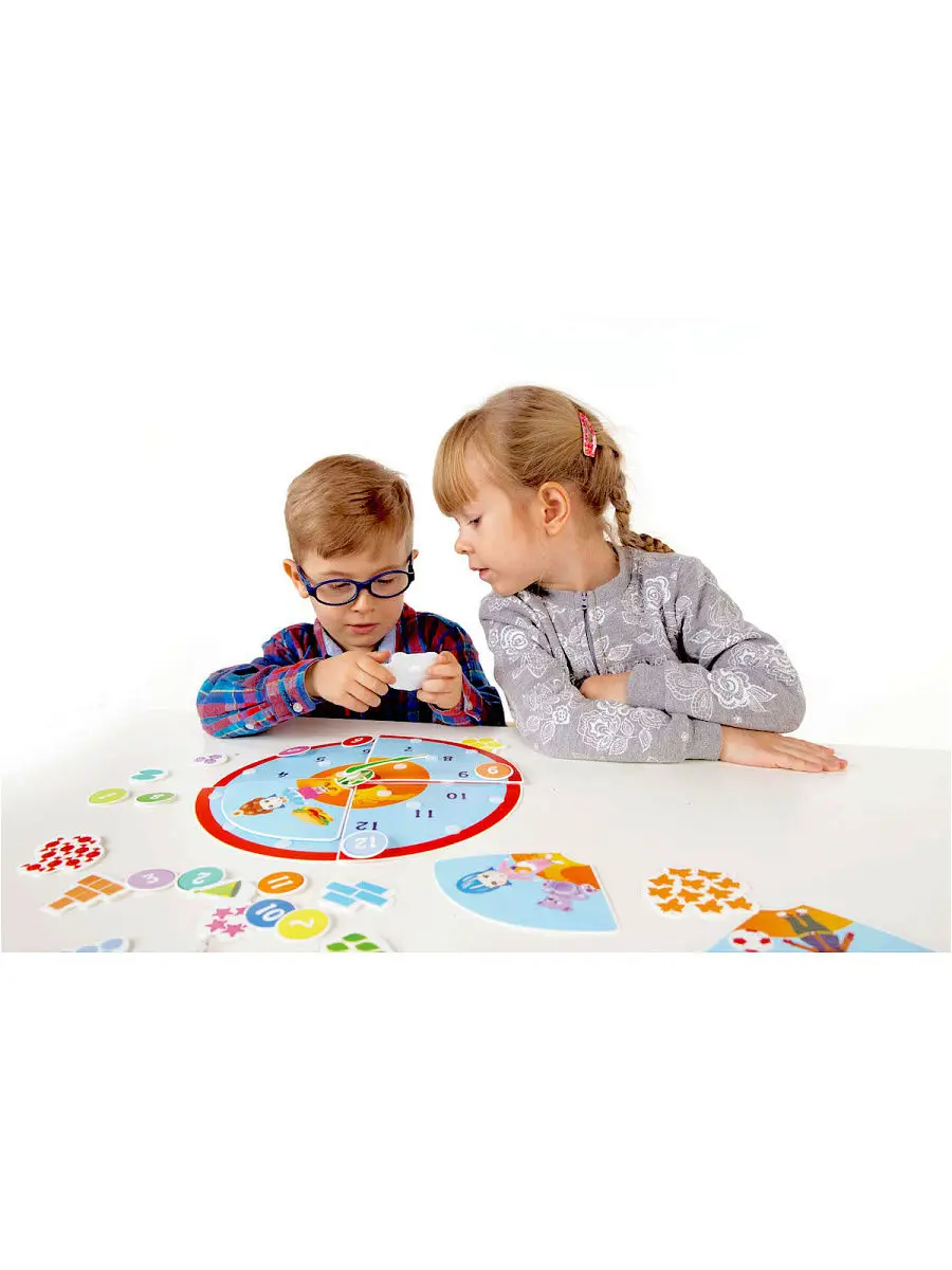 Игра настольная развивающая "Умные часики" Pic`n Mix | Игрушки и хобби