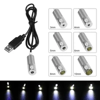 dc5v 2w led light source white color mini led illuminator for side glow fiber optic lamp car use home use