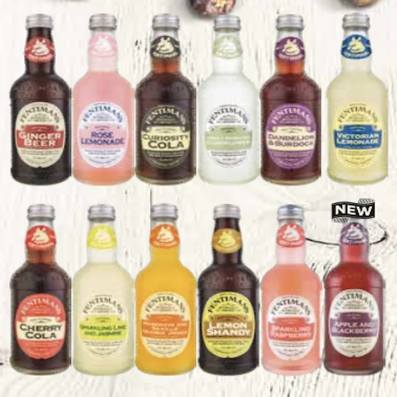 Уникальный английский лимонад Fentimans / Фентиманс Traditional Ginger Beer 275 мл - купить по