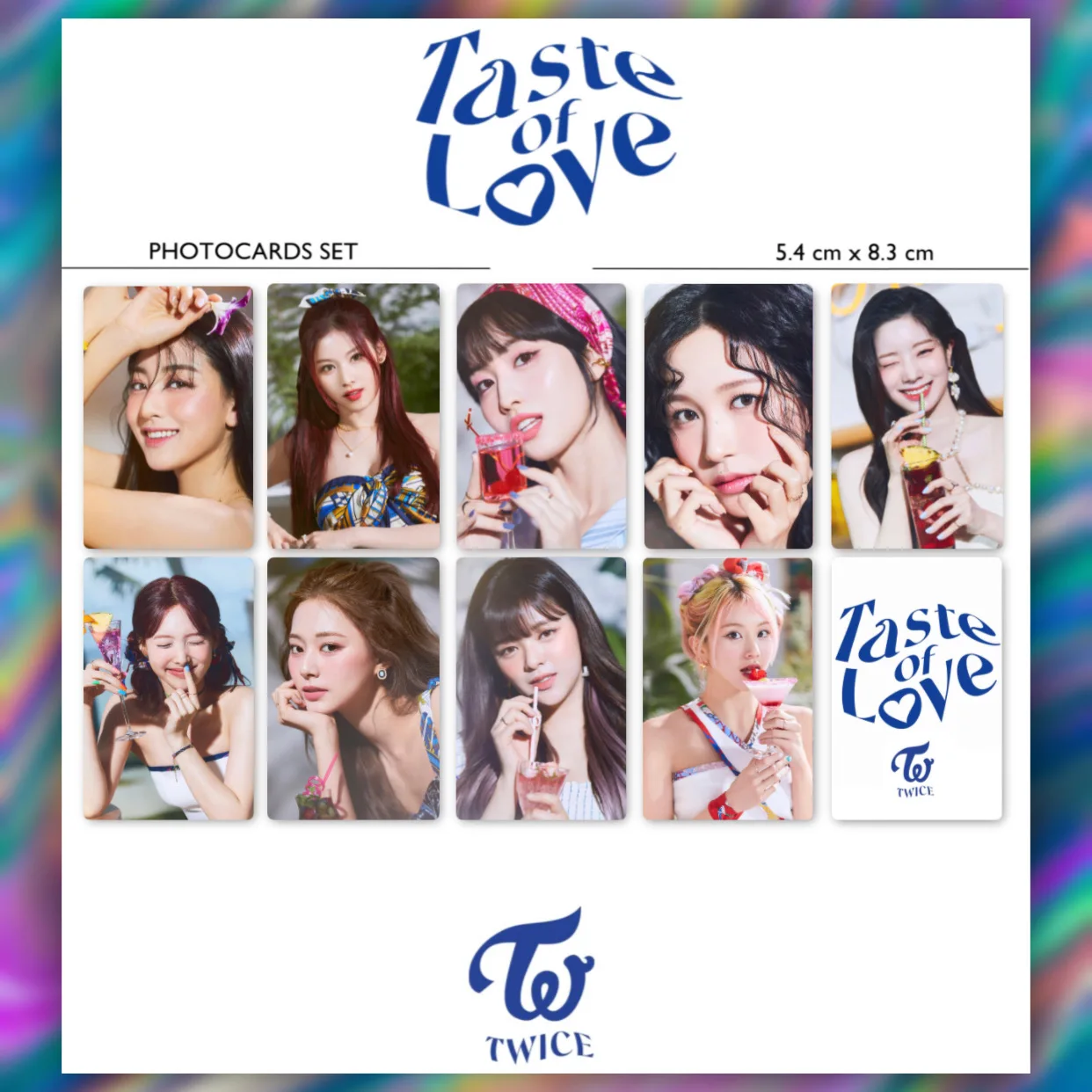 9 шт/комплект Карты закладка K POP TWICE для коллекции|Набор канцтоваров| |