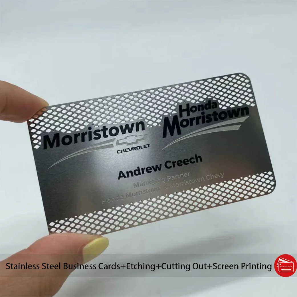 

High Precision Chemical Etched Metal Business Cards