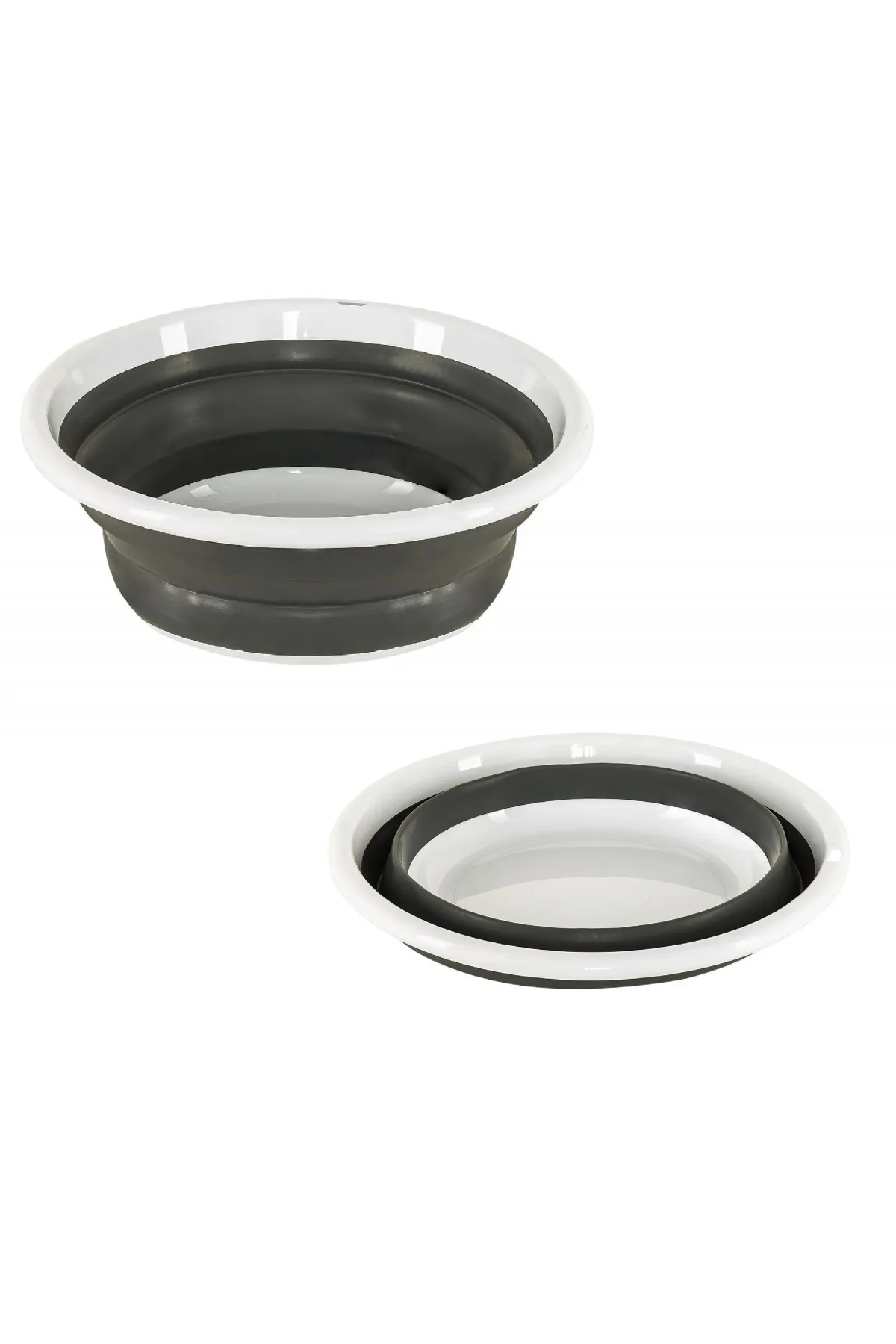 

Folding plastic 3 PCs set bucket home bathroom products large laundry basket clothes storage bucket camping outdoor travel portable kov