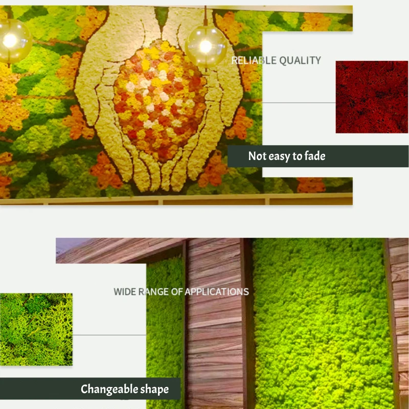 Искусственные зеленые растения сделай сам мох для вечной жизни трава домашний