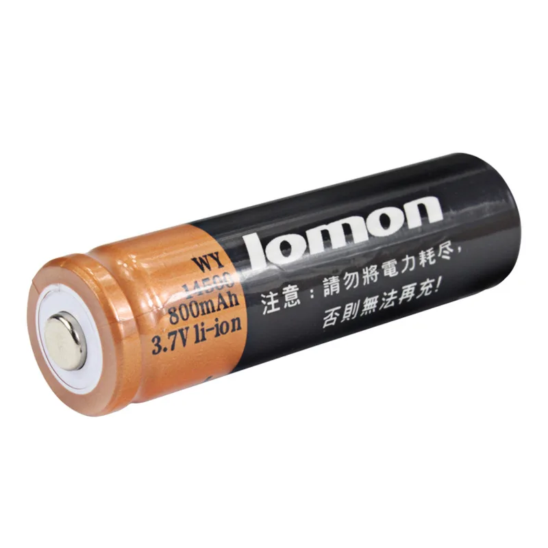 Оригинальный литий ионный аккумулятор Lomon 14500 800 мАч 3 7 В хорошая зарядка литиевая