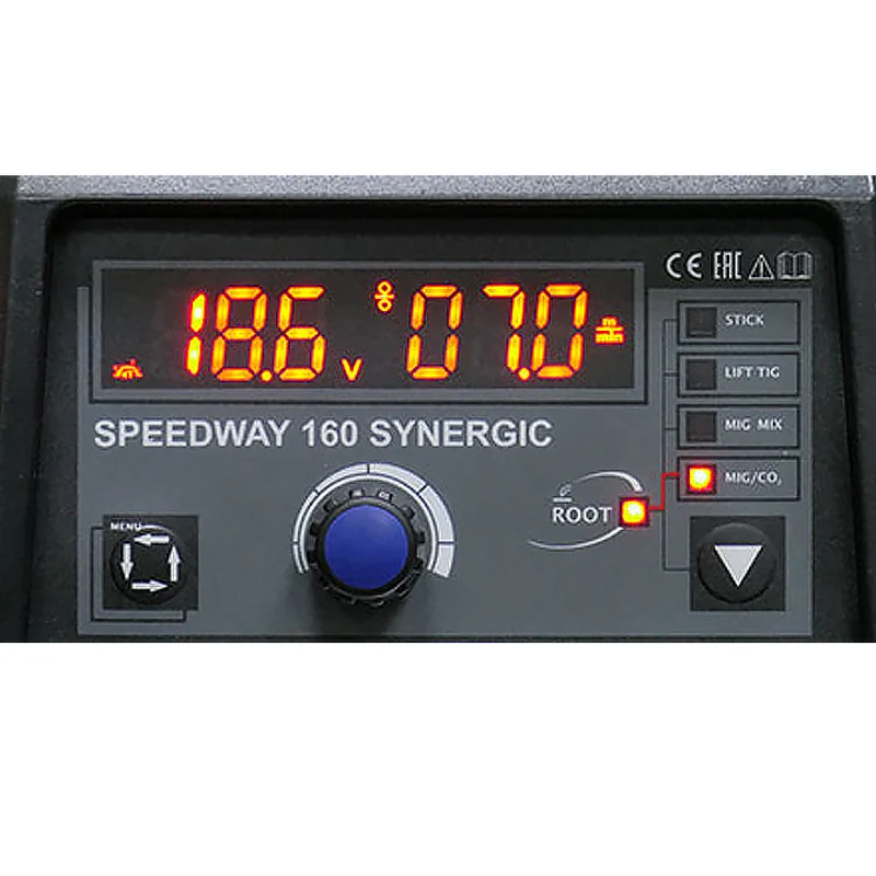 Синергетический инверторный сварочный полуавтомат AuroraPRO SPEEDWAY 200 SYNERGIC (MIG/MAG+MMA+TIG