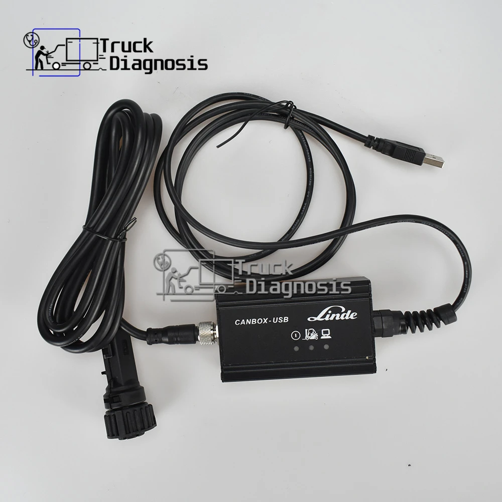 Диагностический инструмент вилочного погрузчика Linde Canbox с программным