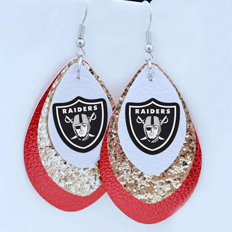 2020 Новинка! Спортивные серьги подарки для фанатов висячие слезы из искусственной