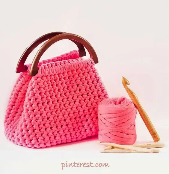 Хлопковая футболка сумка корзина пряжа - 55 метров 40 вариантов цвета толстая