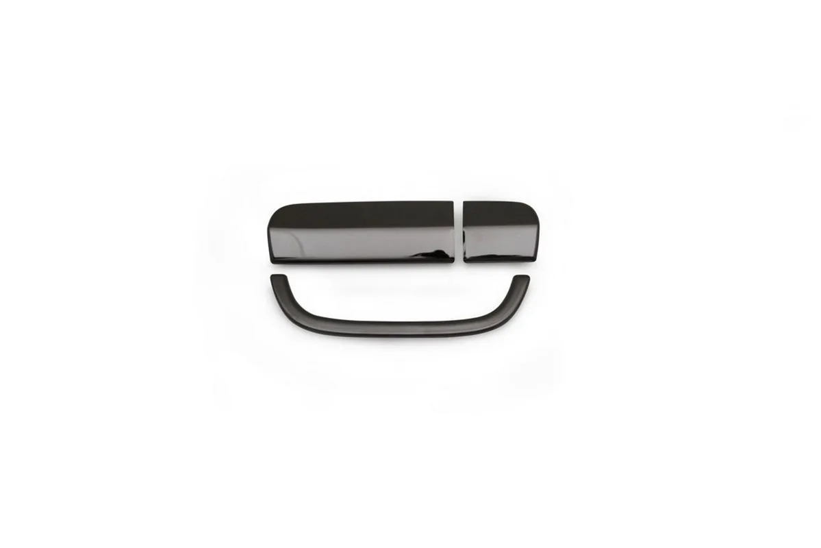 

Комплект из 3 предметов, нержавеющая сталь (2004-2014), черный хромированный, для Mercedes Viano