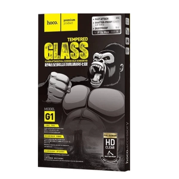 Glass HoCo for iPhone XR/11 full screen G1 Black | Screen Protectors
