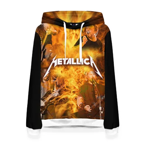 Женская толстовка 3D METALLICA | одежда