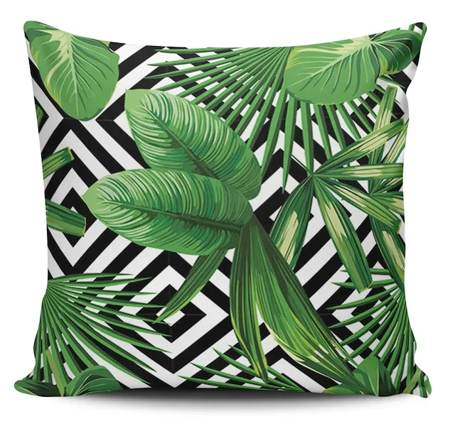 

Pillow decorate World Digital Printed Leaf Pattern Pillow decorate Case 357382089