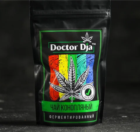 Чай конопляный Doctor Dja ферментированный 30 грамм - изображение