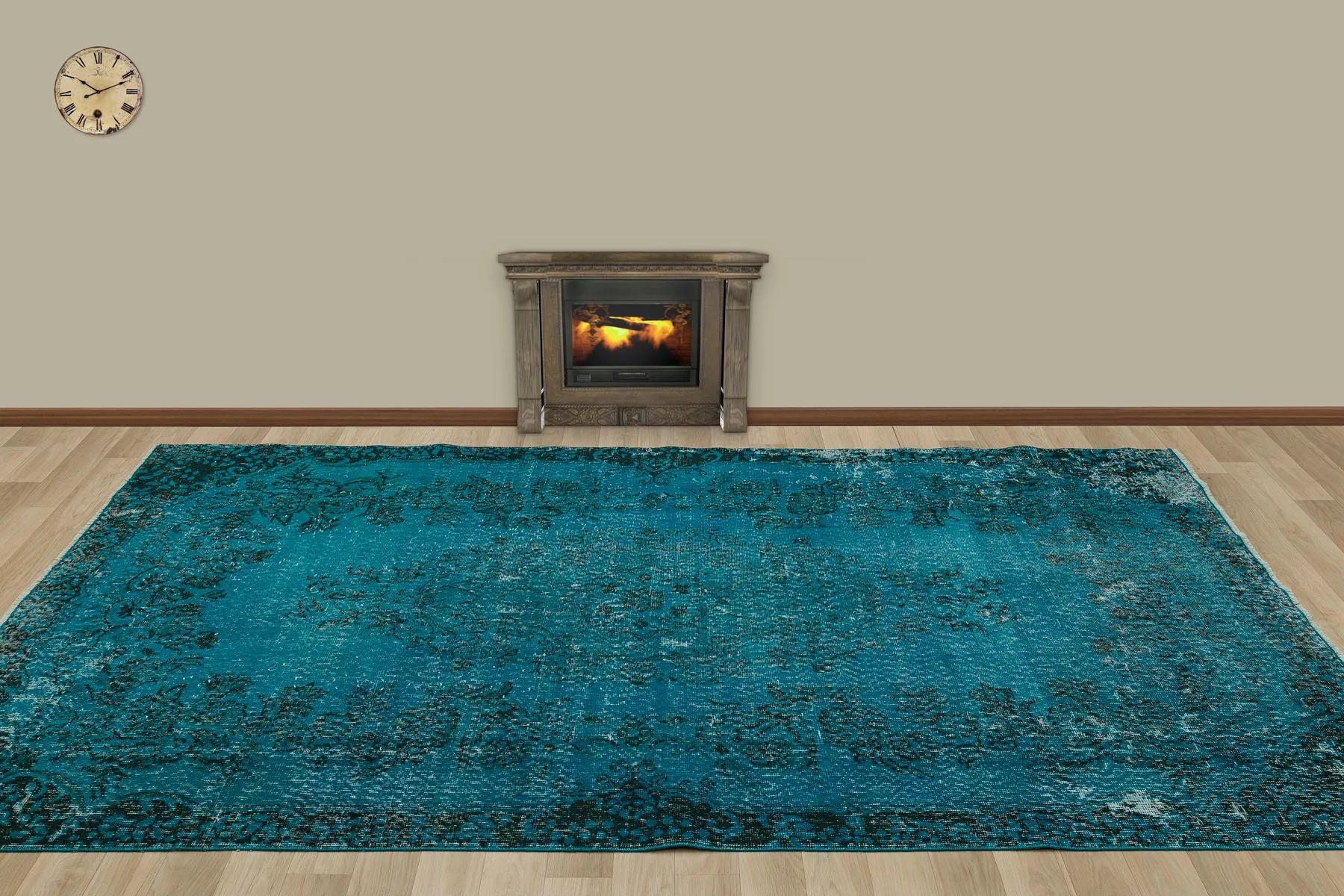 

Hand Woven Tumbled Carpet (7215)170x270
