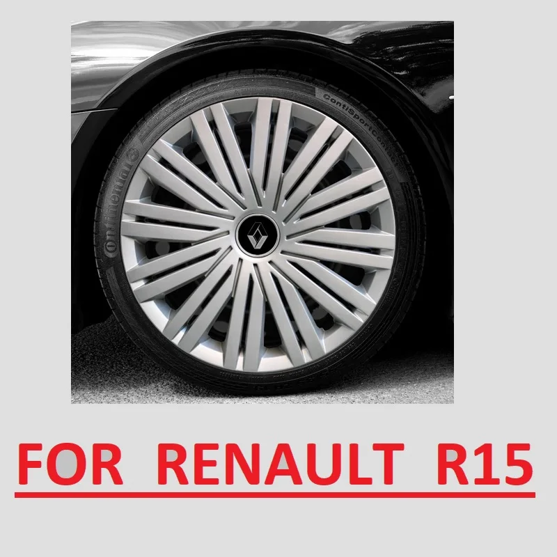 Автомобильная крышка для обода колеса R15 гибкие колпачки Renault Clio Megane Fluence Kangoo Scenic 15